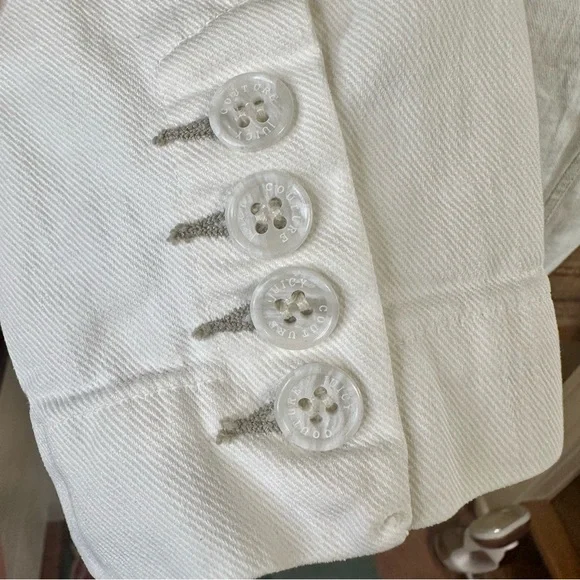 Juicy Couture White Jean Jacket - Picture 6 of 9